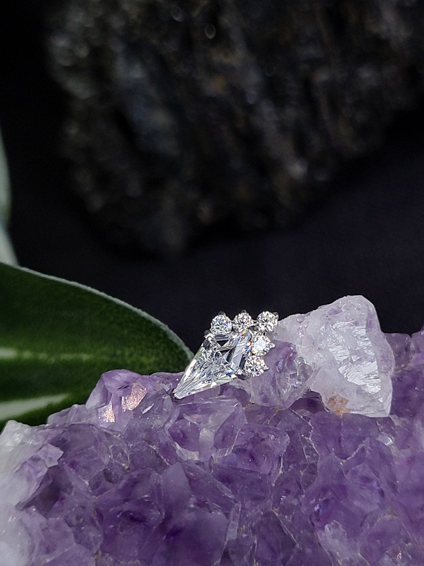 Kite & round CZ