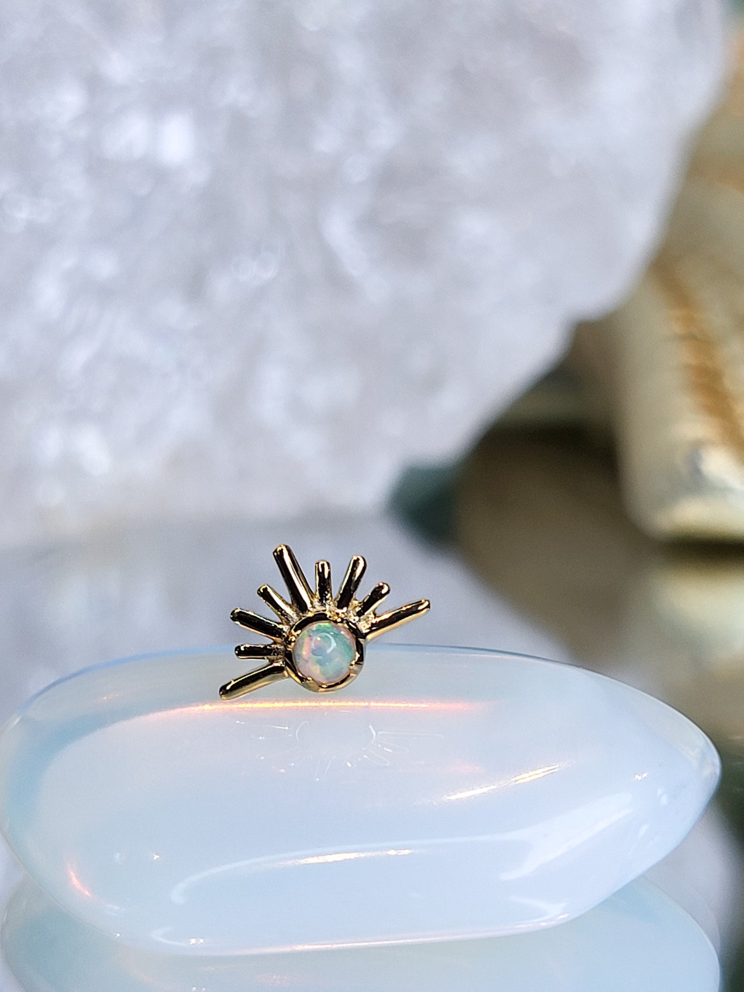 Starburst - 14kt gull
