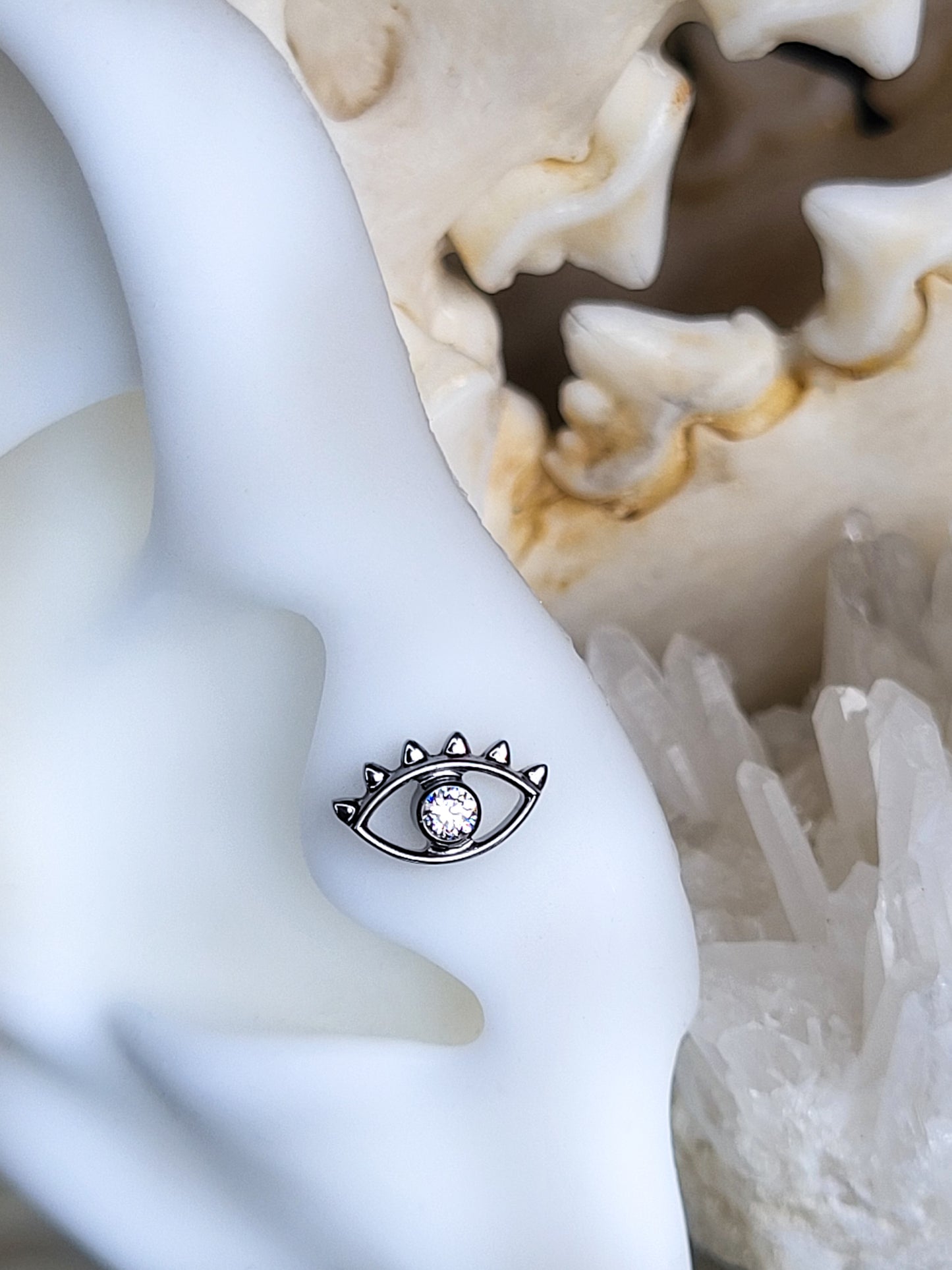 Evil eye m/ CZ